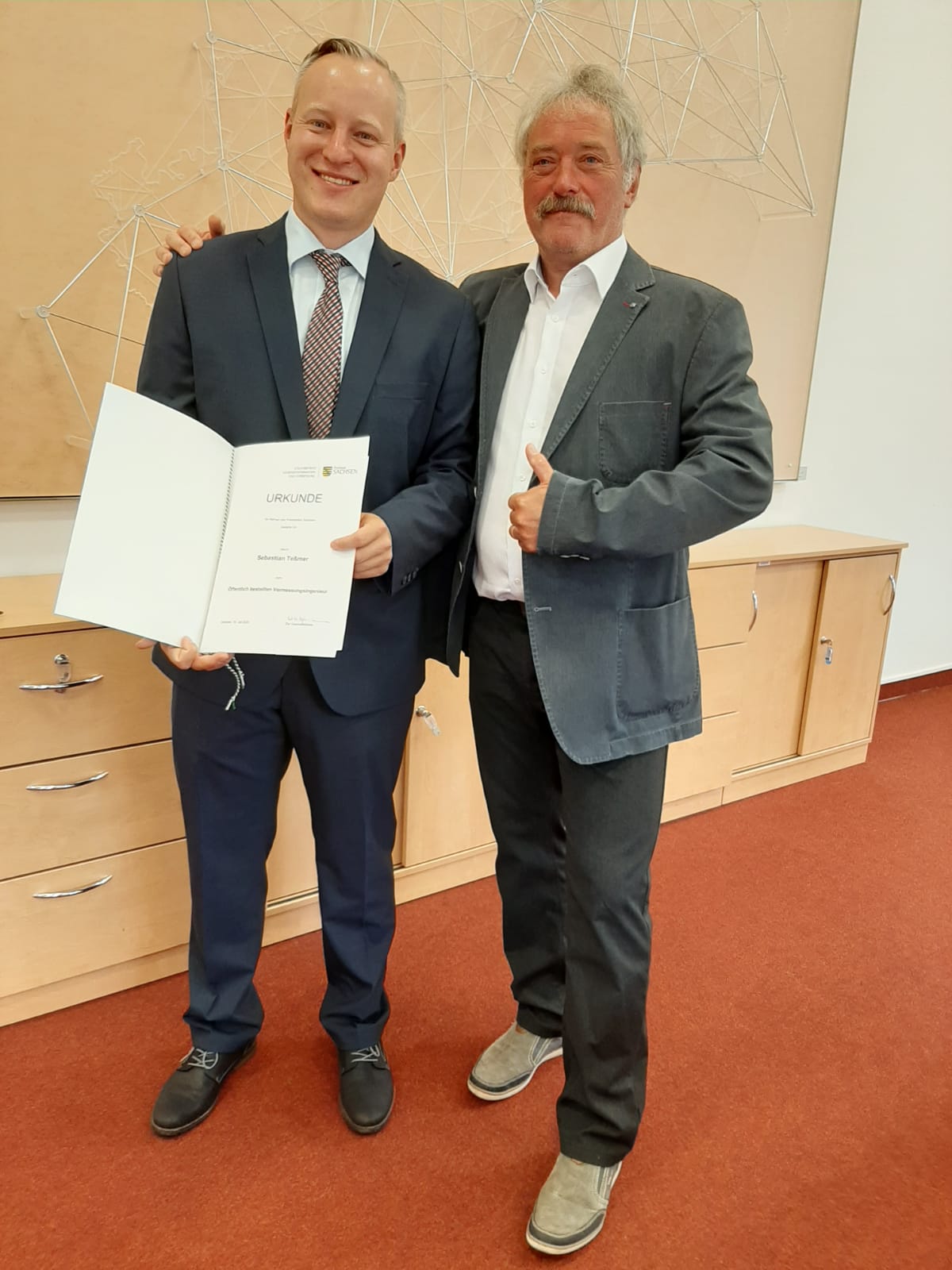 Ingo und Sebastian Teßmer im Jahr 2020